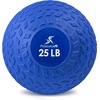 image:imageProsourceFit Slam Medicine Balls 5 10 15 20 25 30 50lbs Smooth and Tread Textured Grip Dead Weight Balls for Strength and Conditioning Exercises Cardio and Core WorkoutsBlue