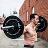 image:imageProsourceFit Solid Rubber Bumper Plates Sold Individually with Steel Insert for Strength Training and Cross Conditioning Power Lifting35 LB