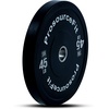 image:imageProsourceFit Solid Rubber Bumper Plates Sold Individually with Steel Insert for Strength Training and Cross Conditioning Power Lifting45 LB
