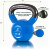 image:imageProsourceFit Vinyl Coated Cast Iron Kettlebells for Full Body Fitness Workouts300 Pounds