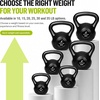 image:imageProsourceFit Vinyl Plastic Kettlebell from 10 15 20 25 30 and 35 lbs20lb
