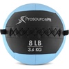 image:imageProSource Soft Medicine Balls for CrossFit Wall Ball and Full Body Dynamic Exercises ColorCoded Weights 6 8 10 14 20 25 lbAqua 8 LB