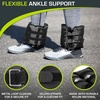image:imageProsource AnkleWrist and ArmLeg Weights Set of 2 Adjustable Strap 1 lb5 lb Adjustable Weight 15 lb 10 lb 7 lb for Men and WomenBlack