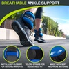 image:imageProsource AnkleWrist and ArmLeg Weights Set of 2 Adjustable Strap 1 lb5 lb Adjustable Weight 15 lb 10 lb 7 lb for Men and WomenBlue