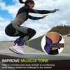 image:imageProsource AnkleWrist and ArmLeg Weights Set of 2 Adjustable Strap 1 lb5 lb Adjustable Weight 15 lb 10 lb 7 lb for Men and WomenPurple