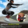 image:imageProsource AnkleWrist and ArmLeg Weights Set of 2 Adjustable Strap 1 lb5 lb Adjustable Weight 15 lb 10 lb 7 lb for Men and WomenRed
