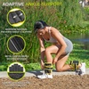 image:imageProsource AnkleWrist and ArmLeg Weights Set of 2 Adjustable Strap 1 lb5 lb Adjustable Weight 15 lb 10 lb 7 lb for Men and WomenYellow