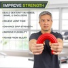 image:imageProsourceFit Flex and Twist Bars Sets and Singles Resistance Bars for Occupational Therapy Tennis Elbow Treatment and Wrist Strengthening 12in Long Compact Rubber Therapy Tool3 Pack