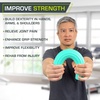 image:imageProsourceFit Flex and Twist Bars Sets and Singles Resistance Bars for Occupational Therapy Tennis Elbow Treatment and Wrist Strengthening 12in Long Compact Rubber Therapy Tool10 LB
