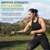 image:imageProsourceFit Steel Macebell Heavy Duty Steel Mace Workout Mace with NonSlip Grip for Gada Strength and Core TrainingBlack  15 LB