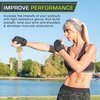 image:imageProsourceFit Weighted Gloves Set 2 lb Pair  1 lb Each Neoprene Hand Weights for Walking Cardio Aerobics Boxing Toning and SculptingBlack