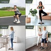 image:imageProsourceFit Wooden Rocker Balance Board AntiSlip Core Trainer 175in 395cm for Physical Therapy Exercise Stability Training Ideal Standing Desk Balance Board Black