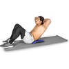 image:imageProsourceFit Abdominal Ab Mat 15x12 High Density Core Trainer for Workouts Conditioning Posture Support and Crunch Exercises Home Fitness EquipmentBlackBlue