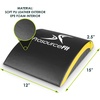 image:imageProsourceFit Abdominal Ab Mat 15x12 High Density Core Trainer for Workouts Conditioning Posture Support and Crunch Exercises Home Fitness EquipmentBlackYellow