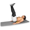 image:imageProsourceFit Abdominal Ab Mat 15x12 High Density Core Trainer for Workouts Conditioning Posture Support and Crunch Exercises Home Fitness EquipmentBlackYellow
