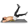 image:imageProsourceFit Abdominal Ab Mat 15x12 High Density Core Trainer for Workouts Conditioning Posture Support and Crunch Exercises Home Fitness EquipmentBlackYellow