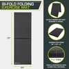 image:imageProsourceFit BiFold Folding Thick Exercise Mat 6x2 with Carrying Handles for MMA Gymnastics Core WorkoutsBlack