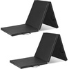 image:imageProsourceFit TriFold Folding Thick Exercise Mat 6x2 with Carrying Handles for MMA Gymnastics Stretching Core WorkoutsBlack