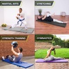 image:imageProsourceFit TriFold Folding Thick Exercise Mat 6x2 with Carrying Handles for MMA Gymnastics Stretching Core WorkoutsPurple